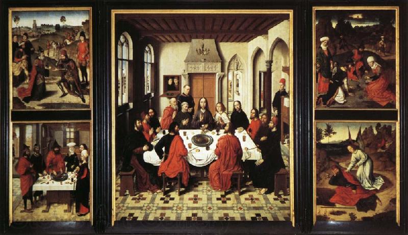 Dieric Bouts Last Supper Triptych